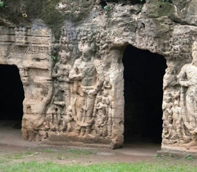 Khambhalida Caves